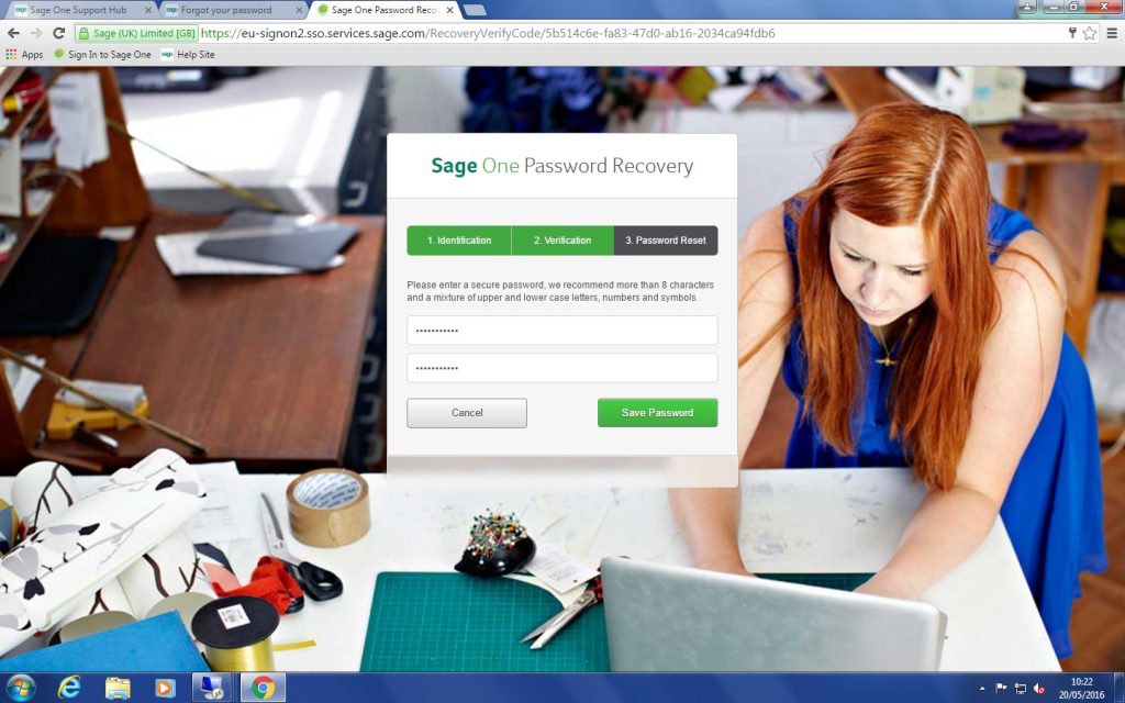 sage password guide image 6